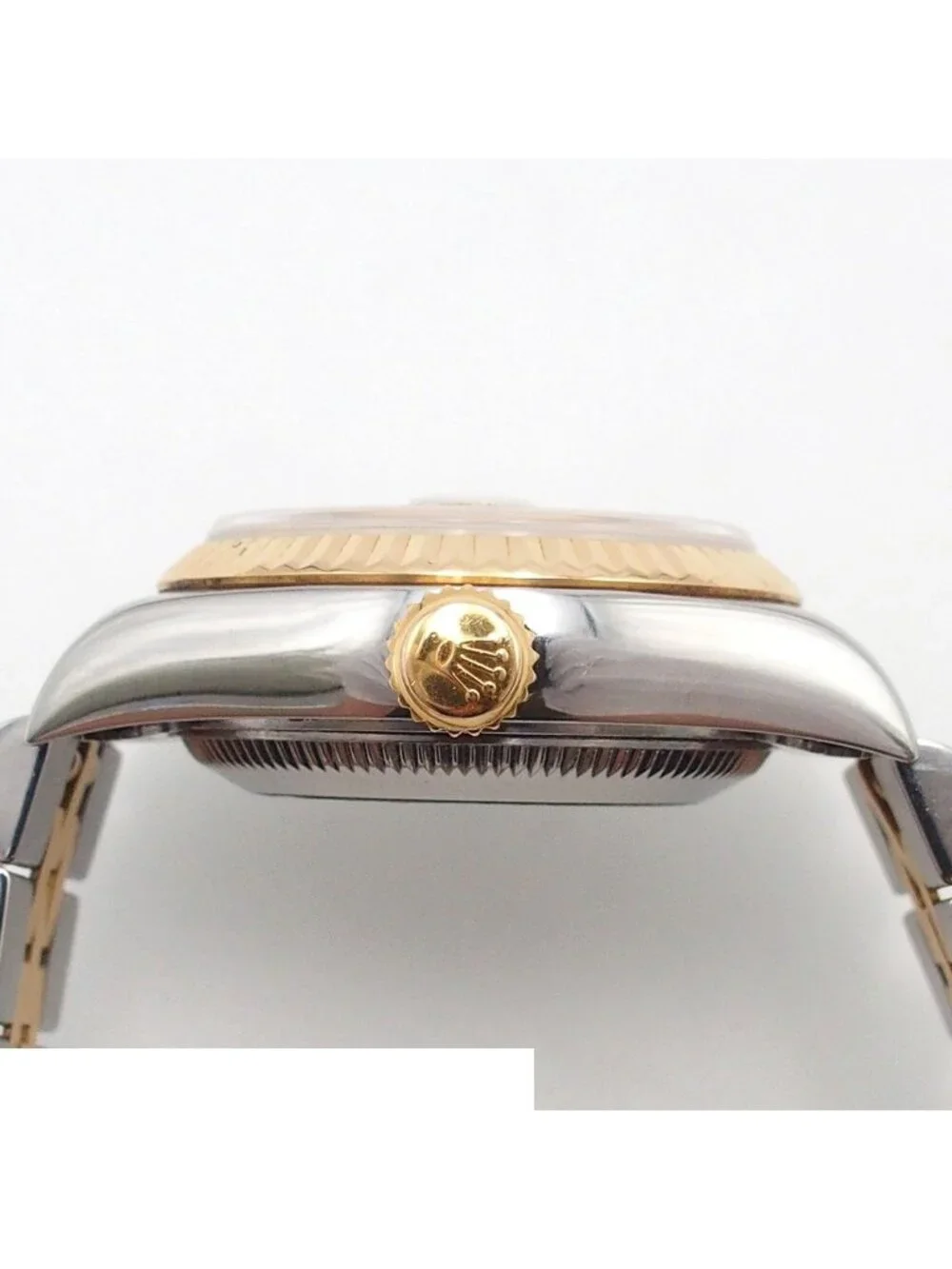 Rolex Datejust Shell Stainless Steel Jubilee Bracelet Watch Automatic